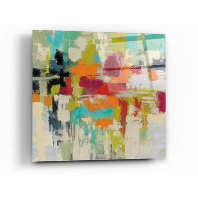«Summer Silk Road» par Silvia Vassileva, art mural en verre acrylique