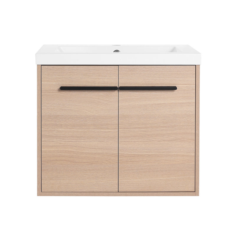 Ensemble de meuble-lavabo en résine Oak