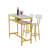 Dining Table Set With 2 Stools