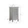 Hansford 19'' Single Bathroom Vanity with Marble Top