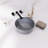 16" Ceramic Circular Vessel Bathroom Sink-70755714