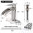 Single-handle Bathroom Faucet with Drain Assembly-86794399