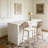 25" Farmhouse Barstools Set-38583408