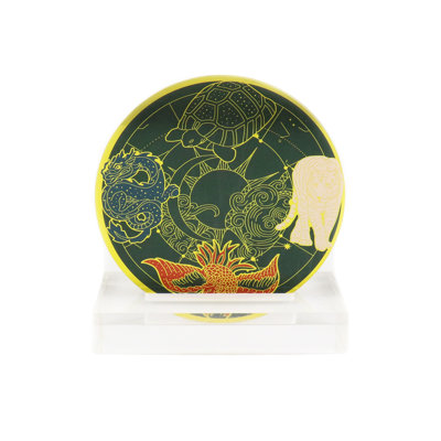 Harmonizing Decorative Plaque