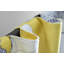Maison d'Hermine Manon - Rideau jaune 100 % coton - 127 cm x 274 cm-62347842-62347845