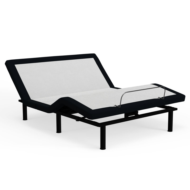 Full Bed Model 3 Adjustable Base - Zero Innovation, Intuitive Head And Foot Movement Grey Metal With Base, Wireless Remote For Optimal Comfort Experience