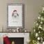 Merry Christmas Sheep, toile tendue avec châssis de qualité supérieure - prête à être accrochée-438339323