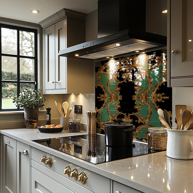 Baroque Splash Back, 65cm L x 60cm W