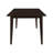 Noushin Rectangular Dining Table in Dark Brown