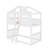 Twin Over Twin House Bunk Bed With Ladder-737704706