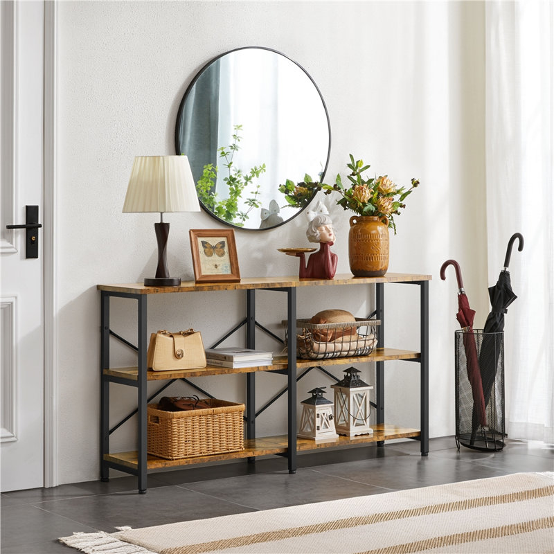 Console 55 po Hoder, Brun rustique