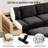 Sarang 4-Piece Modular Cloud Couch Reversible Sectional with Ottoman-1541264362