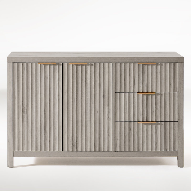 119cm Sideboard, Greige Oak