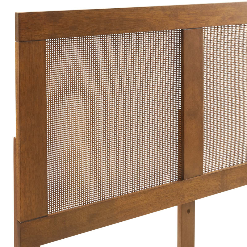 Modway Sirocco Bed, Twin, Walnut