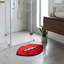 Carle Lips Shaped Bath Mat