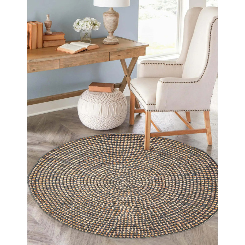 Tapis gris Palas Denizli 3 pi 3 po x 3 pi 3 po