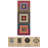 Colorful Geometric Pattern Striped Printed Woven Base Rug-15525415