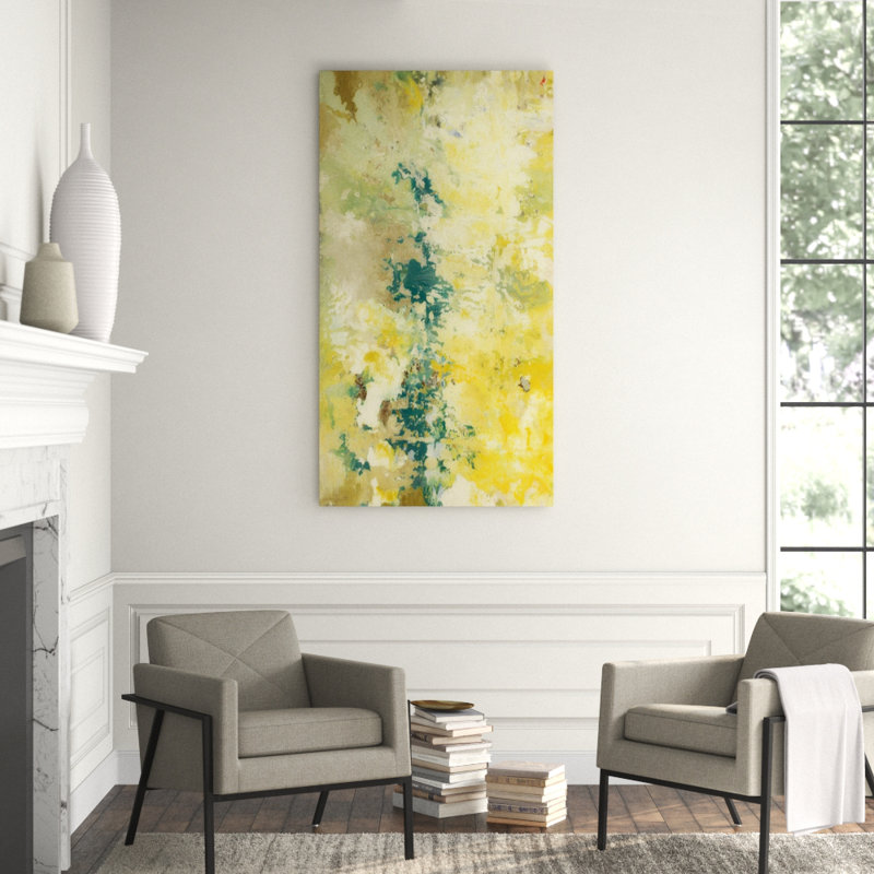 Meditative Vision Print by Blakely Bering, Knife Gel, 50" H x 40" W x 1.5" D