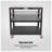 Outdoor Kitchen Series 2 Piece Modular Outdoor Kitchen Set, Stainless Steel Cooking and Sink Station with Storage, Movable Casters for Backyard, Garden, Patio
