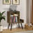 Record Storage Cabinet with Audio Shelf and Built-In Power Outlet for Bedroom, Living Room, Small Spaces-1401808965