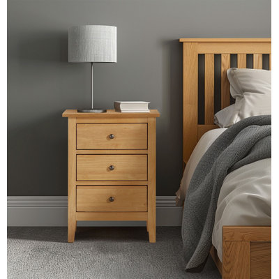 Huang 45cm W Bedside Table
