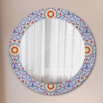 Huldar Glass Flat Wall Mirror