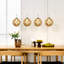 Ariya 4 - Light Schwarz Unique/Statement Pendant-2073791413