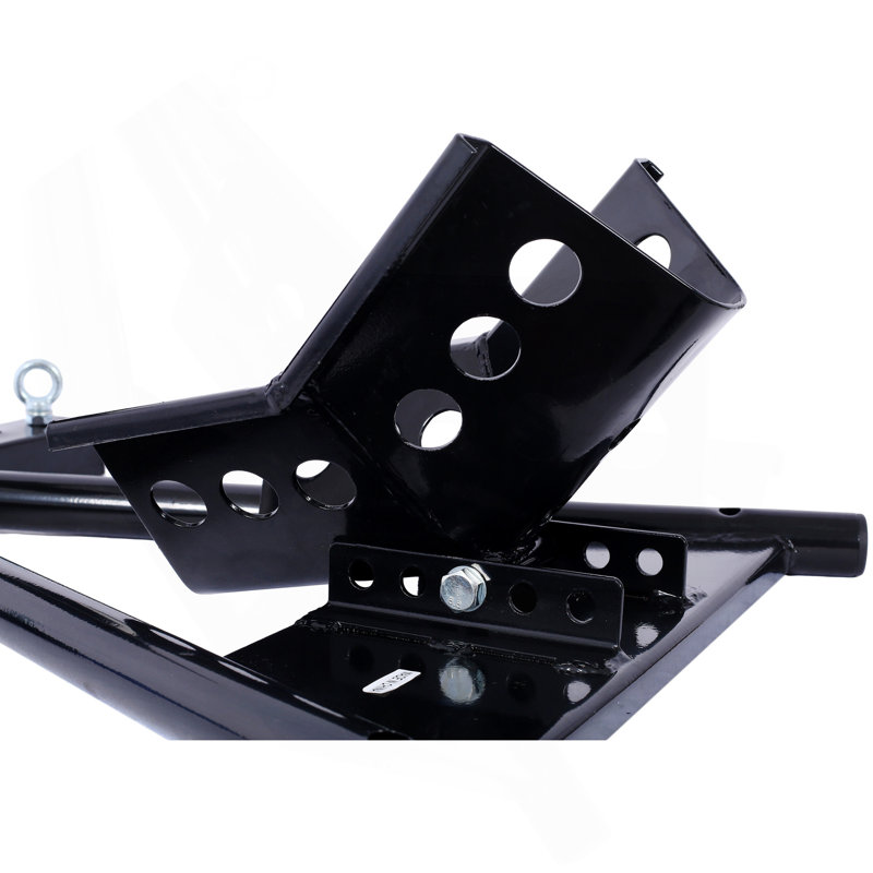 Cale de pneu avant de moto, cale de moto avant pour support de réglage des roues de 17 à 21 po, couleur noire