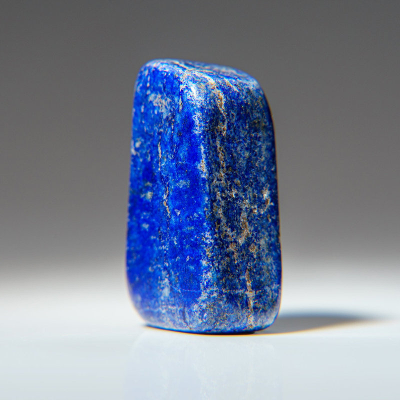 Polished Lapis Lazuli Palm Stone (0.15 Ibs)