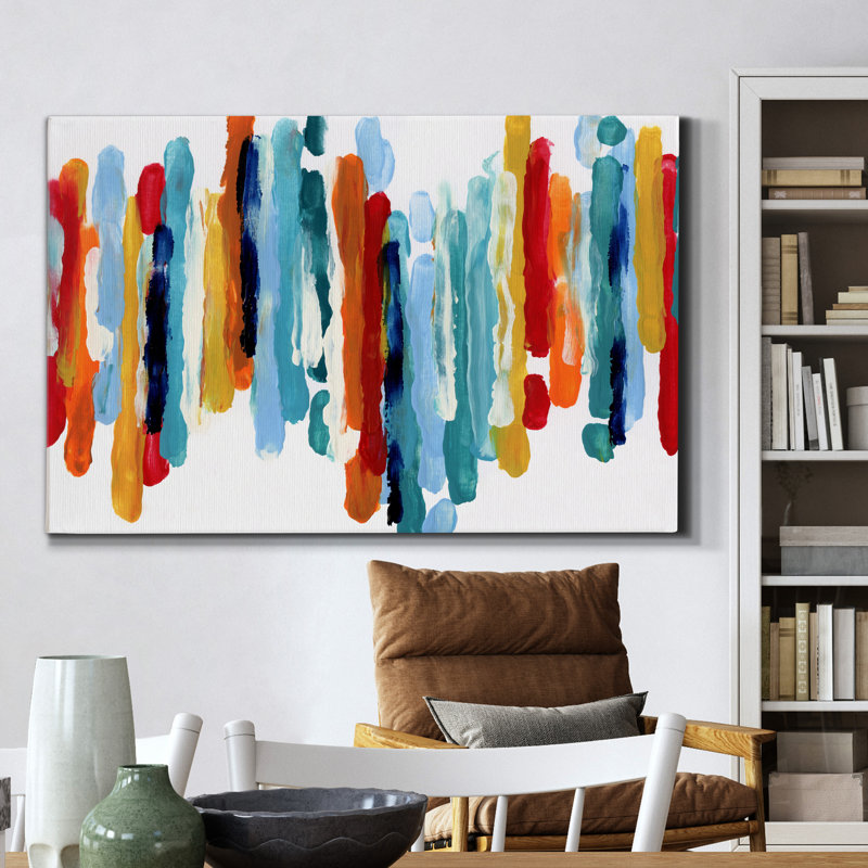 Besima " Captive Color I ", 48" H x 32" W x 1" D