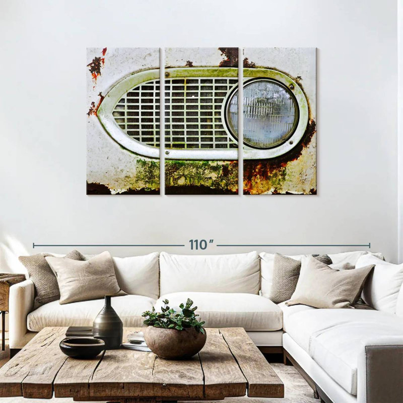 Mehar Single White Head Light, 48" H x 74" W