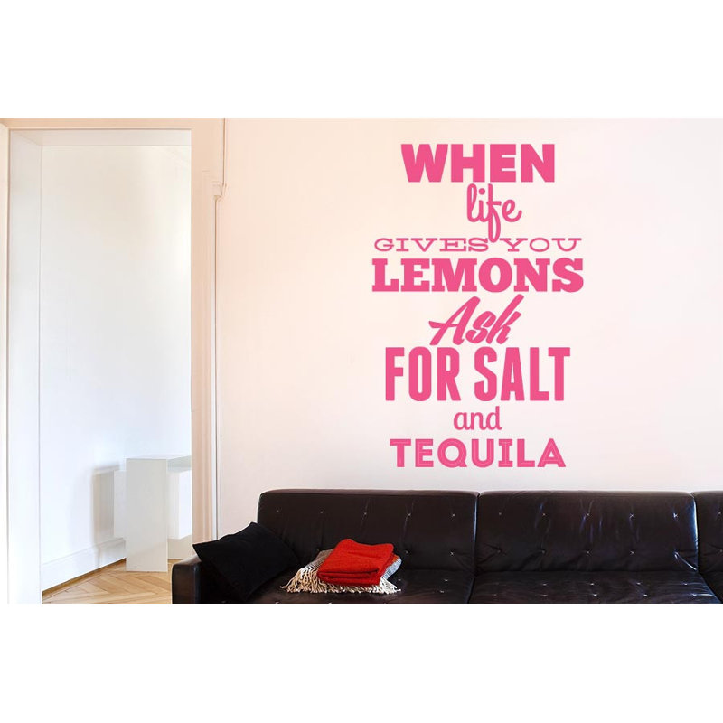 Wall Decal, Pink, Large