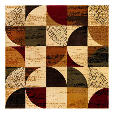Cafe Geometric Indoor Rug