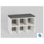 Azara 6 Pair Shoe Storage Cabinet