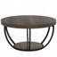 Table basse ronde à 2 niveaux-385847529