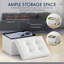 Repose-pieds avec rangement Michaelene-110744826