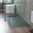 47.25" W X 31.5" D Solid Surface Shower Base, Non-Slip, Low-Profile, Curbless, Wheelchair Accessible-87073654-87073651