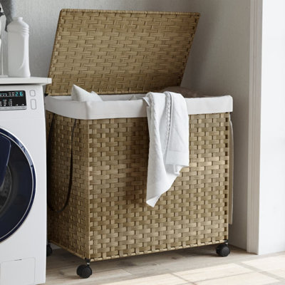 Laundry Basket With Wheels