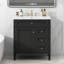 Meuble-lavabo moderne avec tiroirs multiples et options de rangement avancées-113754471