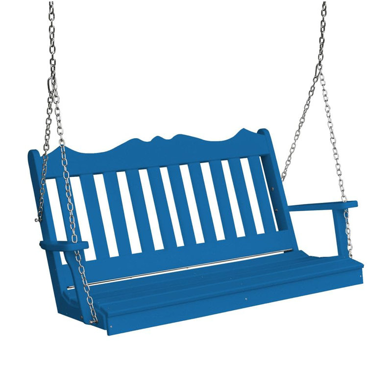 Balancelle 4 pieds en composite York, Bleu, 52"