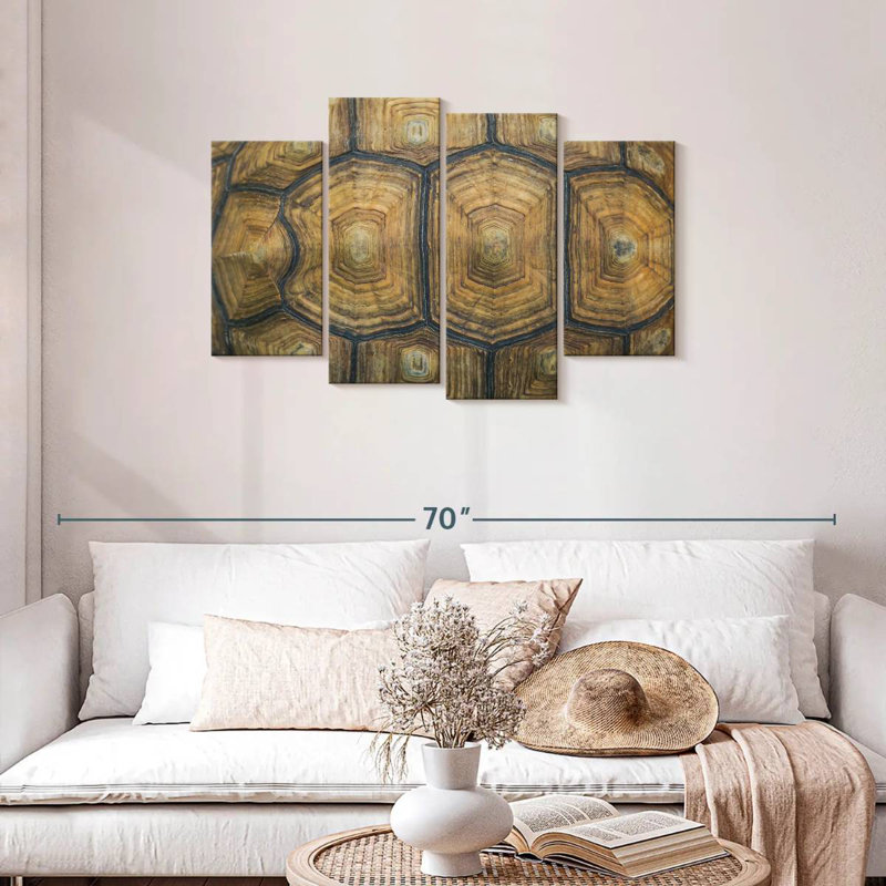 Brampt Giant Tortoise Shell, 27" H x 43" W