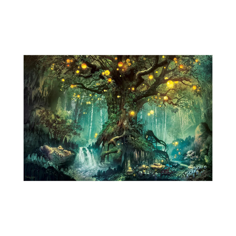 «Dimlight Forest» par Ferdinand Ladera, impression sur toile tendue, H 26 po x l 40 po x 1,5 po