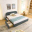 Base de lit tapissier grand-1188570871