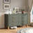 6-Drawer Double Dresser In Olive