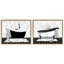 Ensemble de 2 baignoires sur pattes Marble-1111594122-1111594123