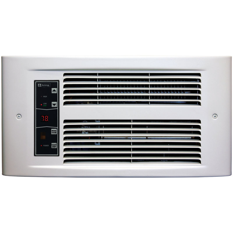 Chaufferette électrique murale à ventilateur, 1750 W / 240 V / 7,3 A, Colombe blanche
