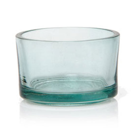 1.25cm Glass Tabletop Votive Holder, Sage