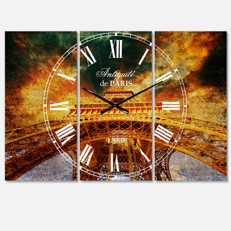 Très grande horloge murale Swigart