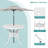 2 - Person Patio Dining Set with Round Table , Cushions Included