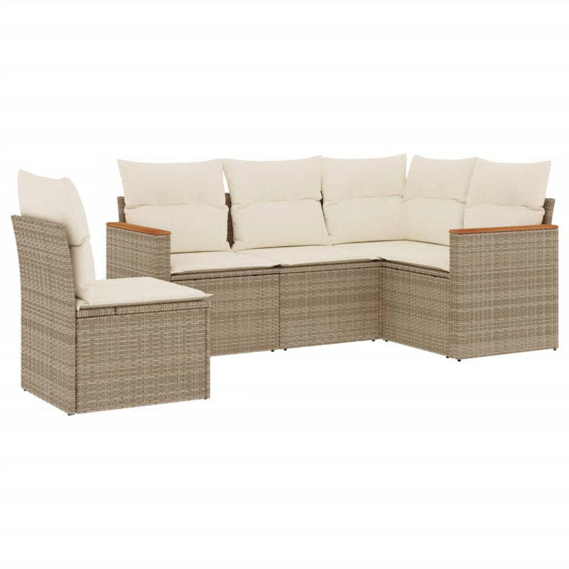 Vidaxl Garden Sofa Set Beige